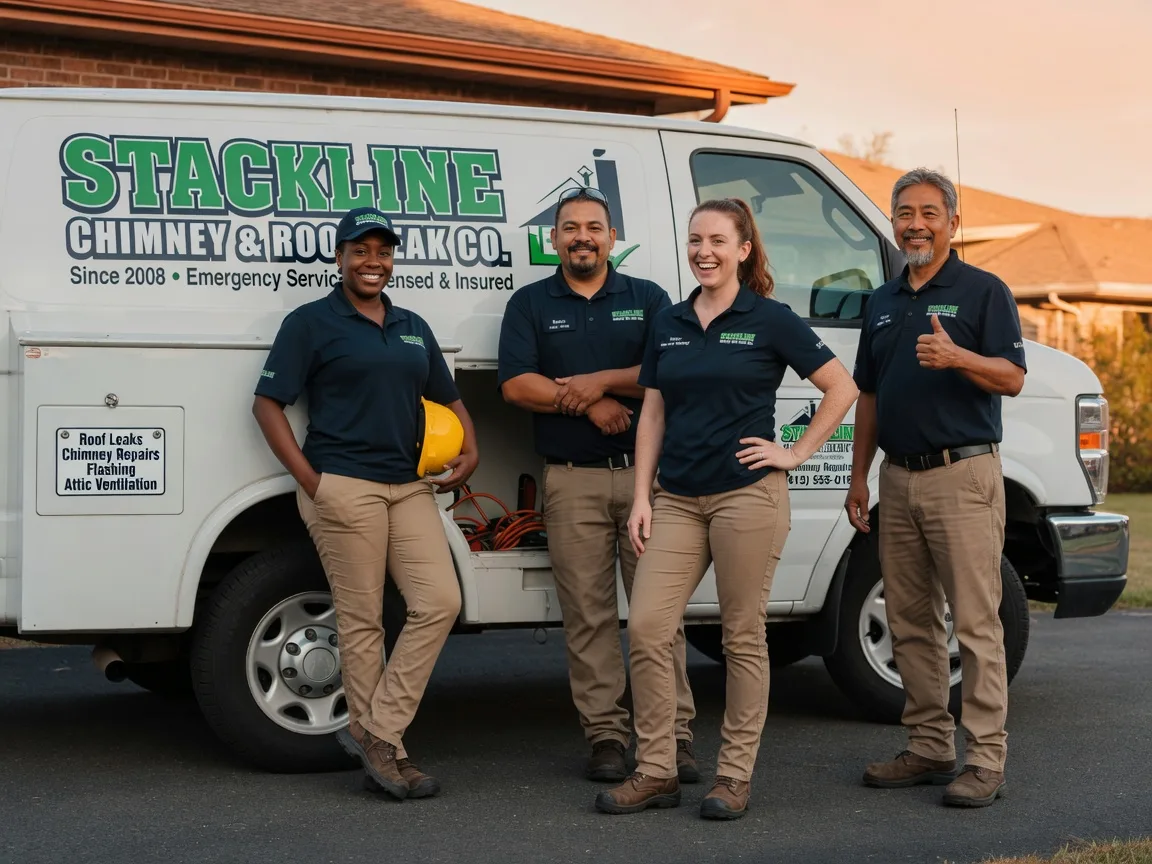 Chimney flashing repair company in East Liberty, OH